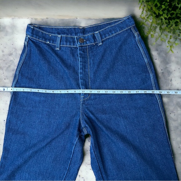 [30] VINTAGE 1972-1982 Like New GWG High Waisted Denim Jeans - Picture 11 of 15